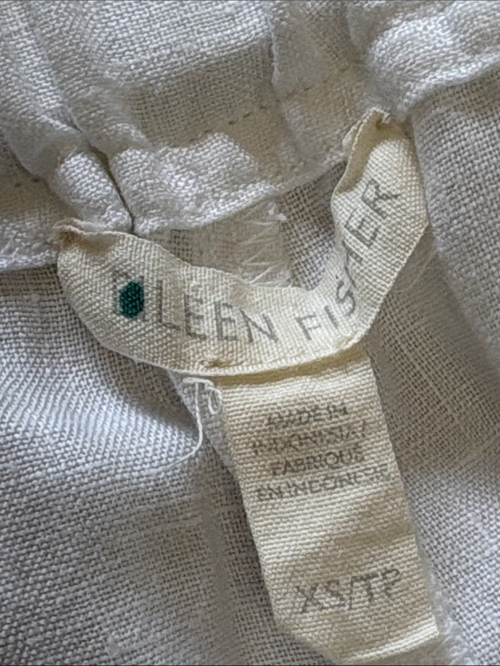 Beautiful organic linen 2 piece pants suit. - Picture 8 of 12